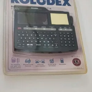 Rolodex | Other | Vintage Rolodex 32k Electronic Desktop Organizer ...